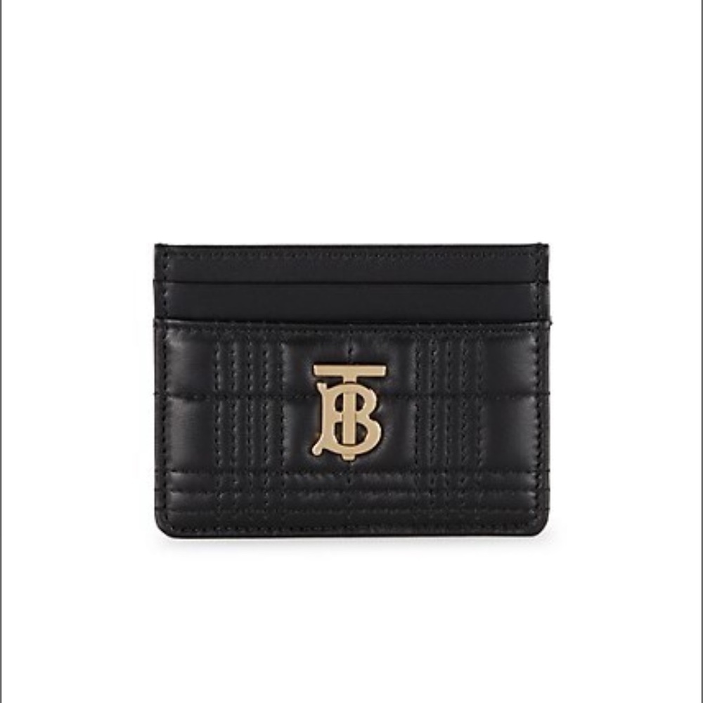 Burberry Lola Quilted Leather Card Case